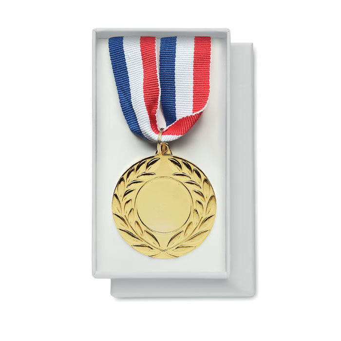 WINNER - Medaille 5cm diameter - bedrukt of onbedrukt verkrijgbaar - Goud