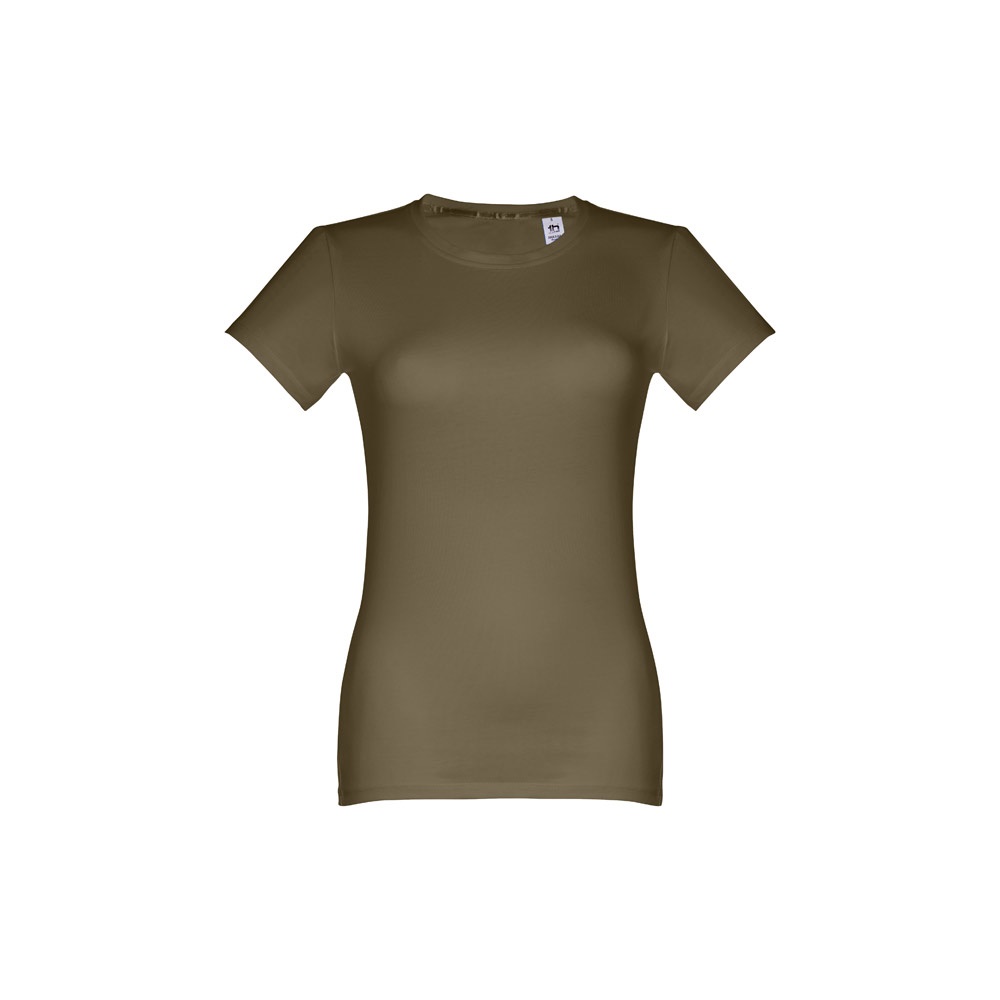 THC ANKARA WOMEN. T-shirt voor vrouwen - voor bedrijven en relatiegeschenken - olijfgroen