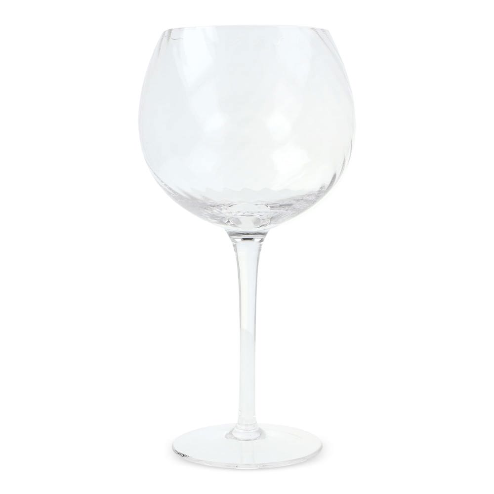 Byon Opacity set van 4 wijnglazen met stijlvol glaspatroon 470ml