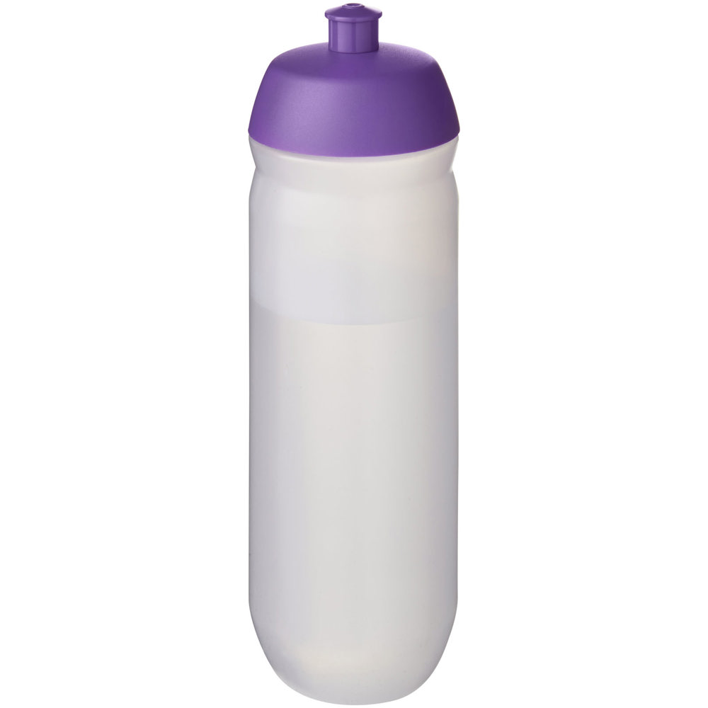 HydroFlex™ Clear knijpfles van 750 ml - bedrukt of onbedrukt verkrijgbaar - Paars, Mat helder