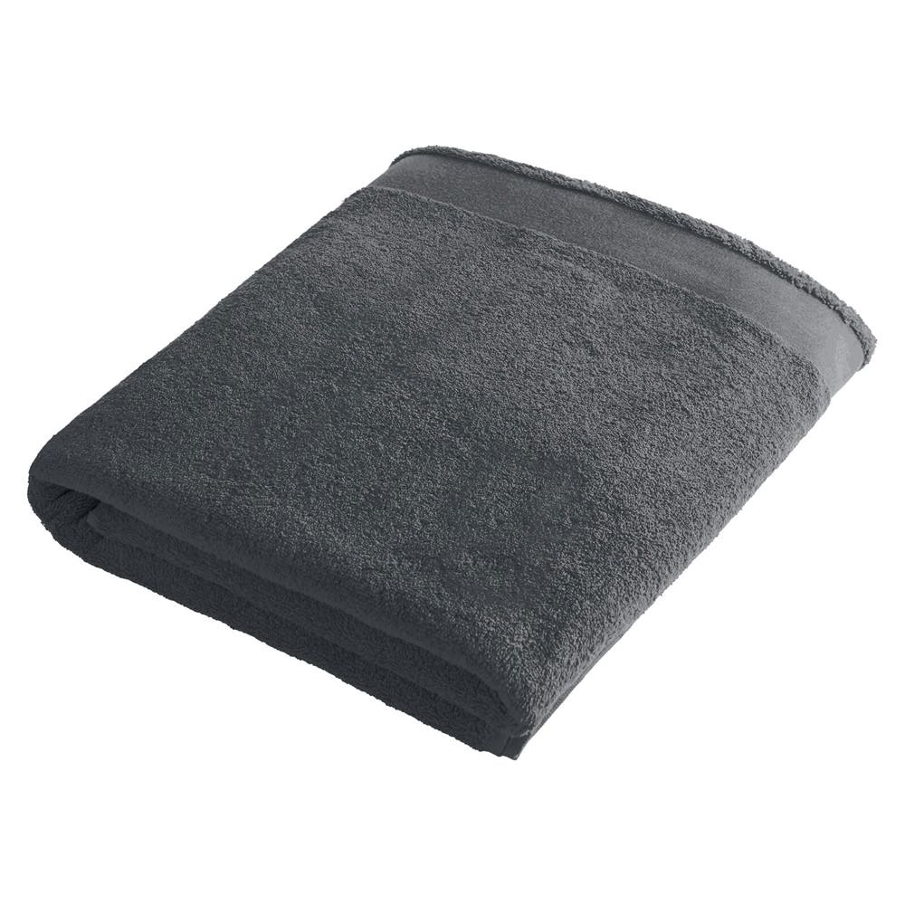 Sophie Muval strandhanddoek 180x100 cm, 450 gr/m² - bedrukt of onbedrukt verkrijgbaar - Donkergrijs (PMS Cool Grey 11c) / Donkergrijs