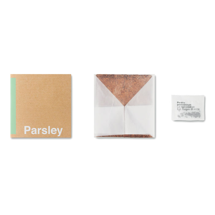 PARSELY - Compost met peterselie zaadjes
