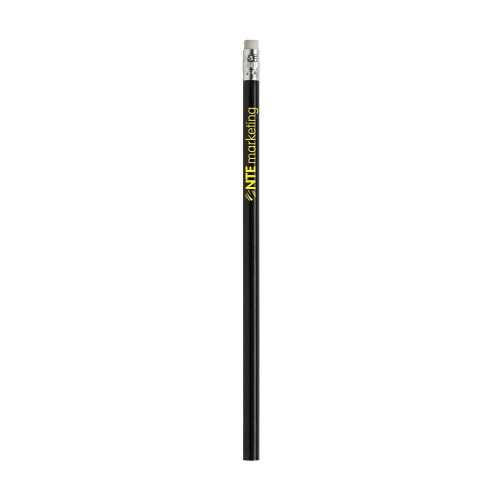 Topic gelakt potlood - zwart (± PMS Black)