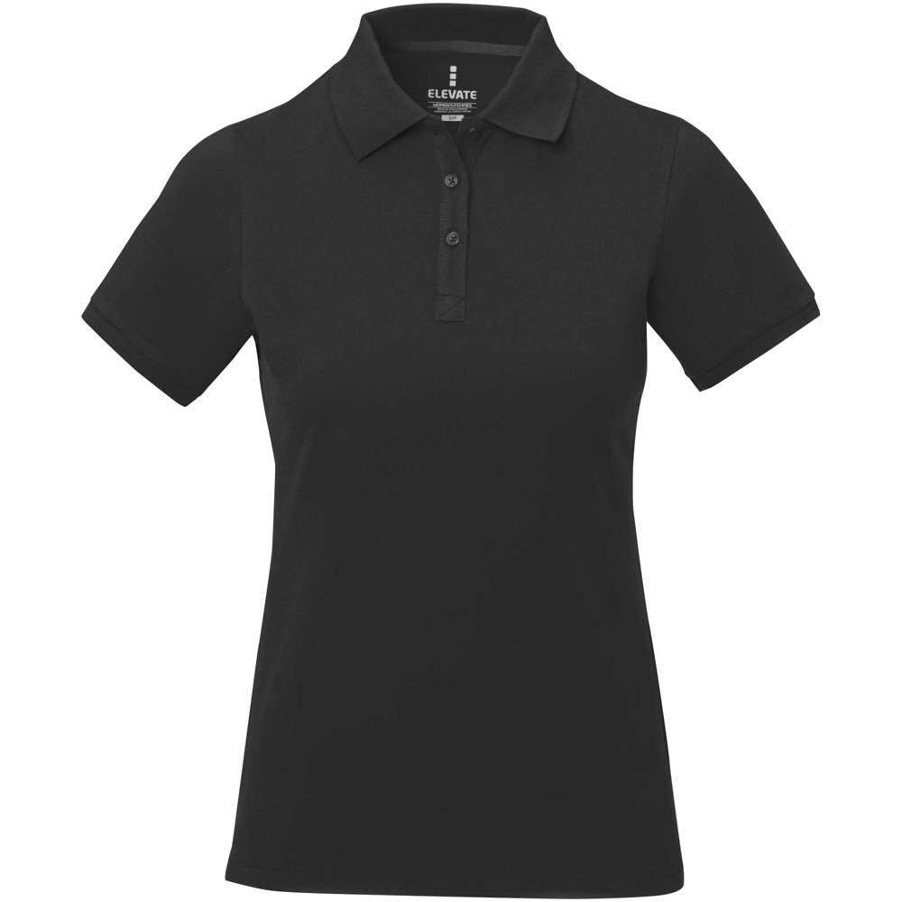 Calgary 200 g/m² damespolo met korte mouwen