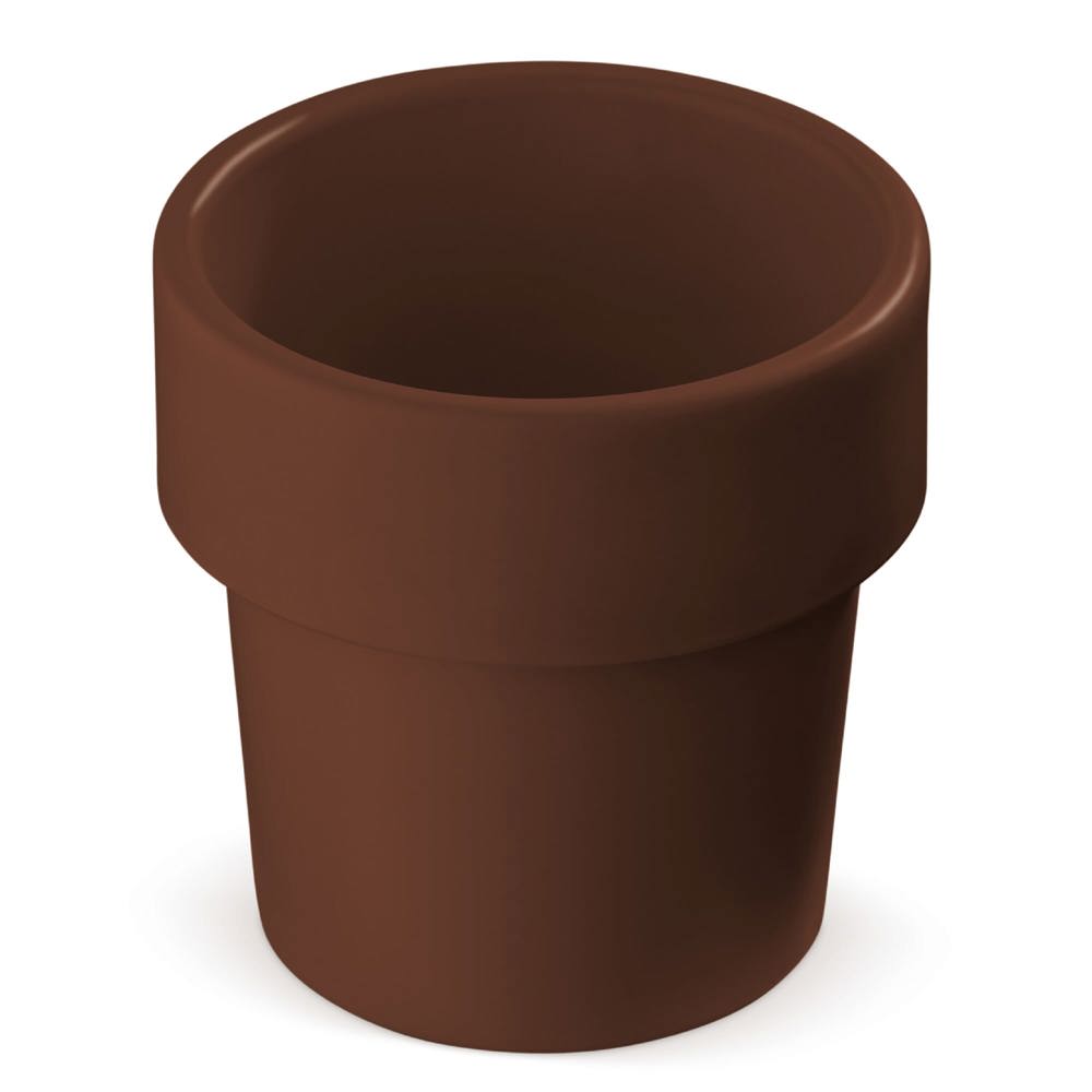 Koffiebeker Hot-but-cool 240ml - bedrukt of onbedrukt verkrijgbaar - Bruin