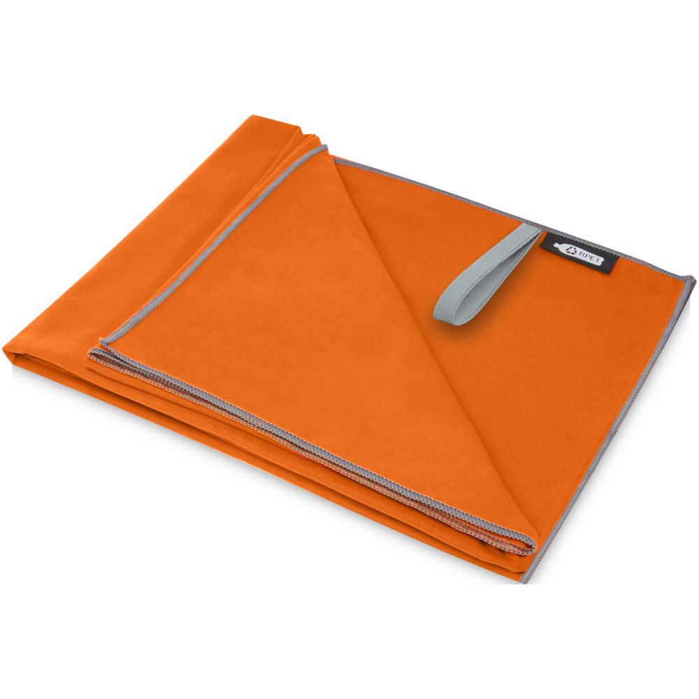 Pieter ultra lichtgewicht en sneldrogende handdoek van gerecycled PET 130 x 80 cm