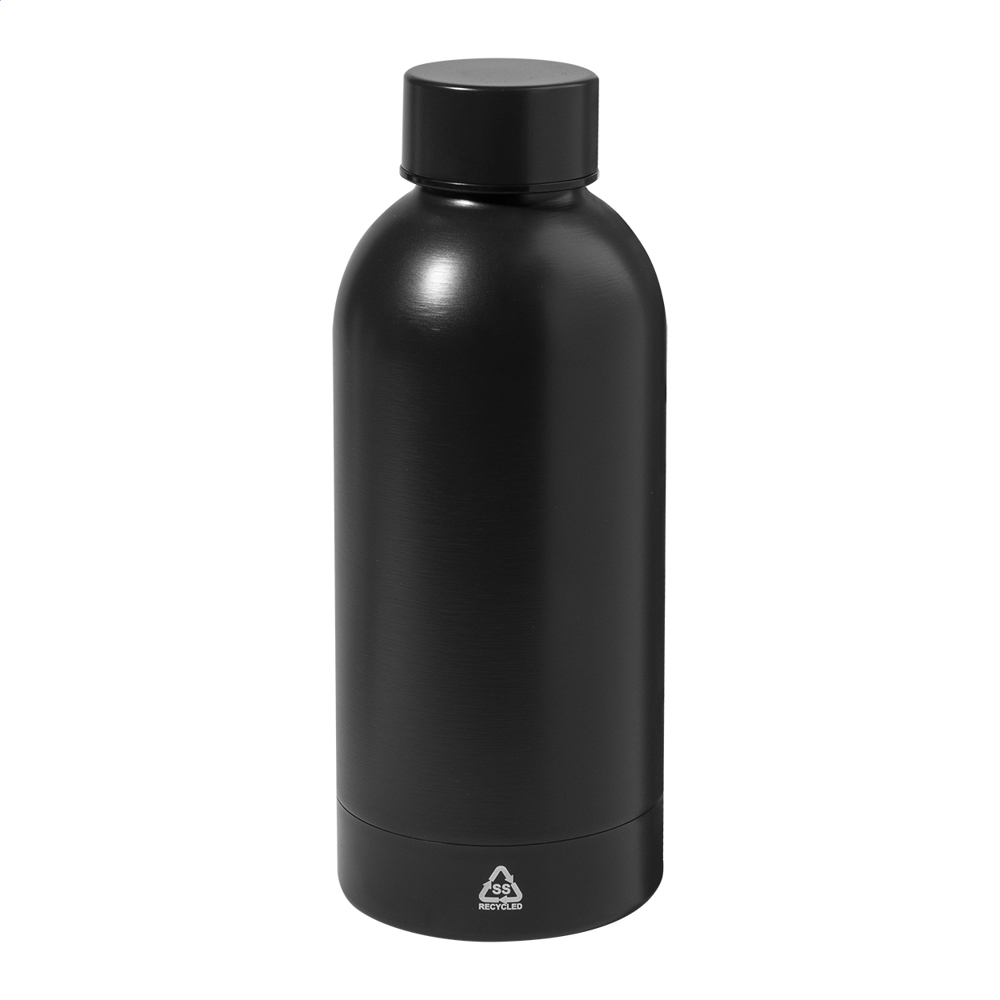 Pumono - RSS-fles - voor bedrijven en relatiegeschenken - Zwart