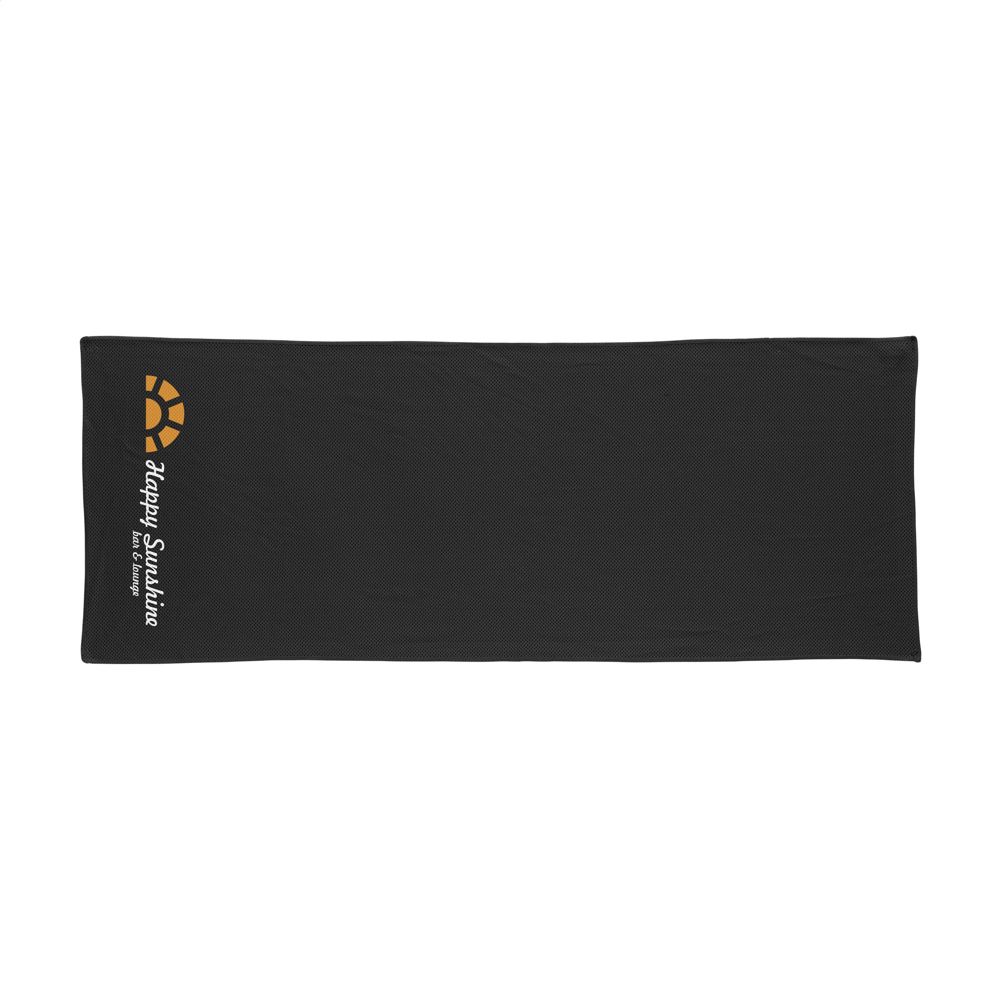 SportsTowel sporthanddoek - kopen of bedrukken - Zwart