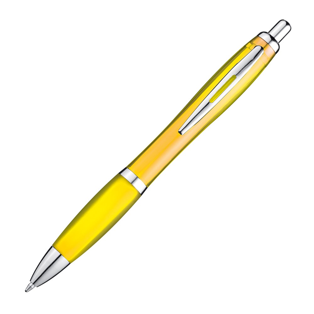 Pen met zilveren metalen clip