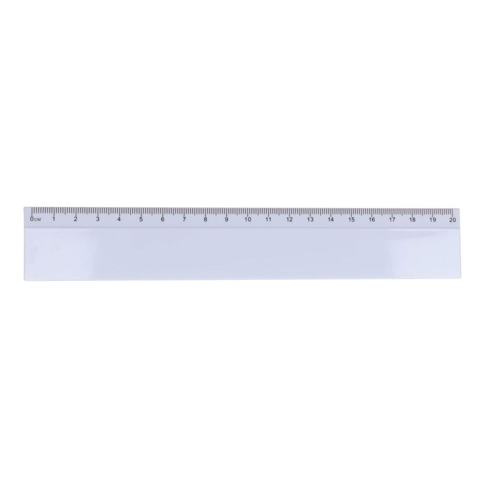 Liniaal 20cm - kopen of bedrukken - Wit