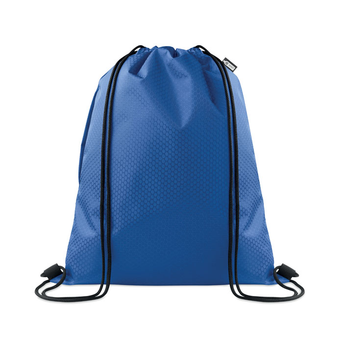 DAYKIT - 420D RPET trekkoordtas - voor bedrijven en relatiegeschenken - Royal Blauw