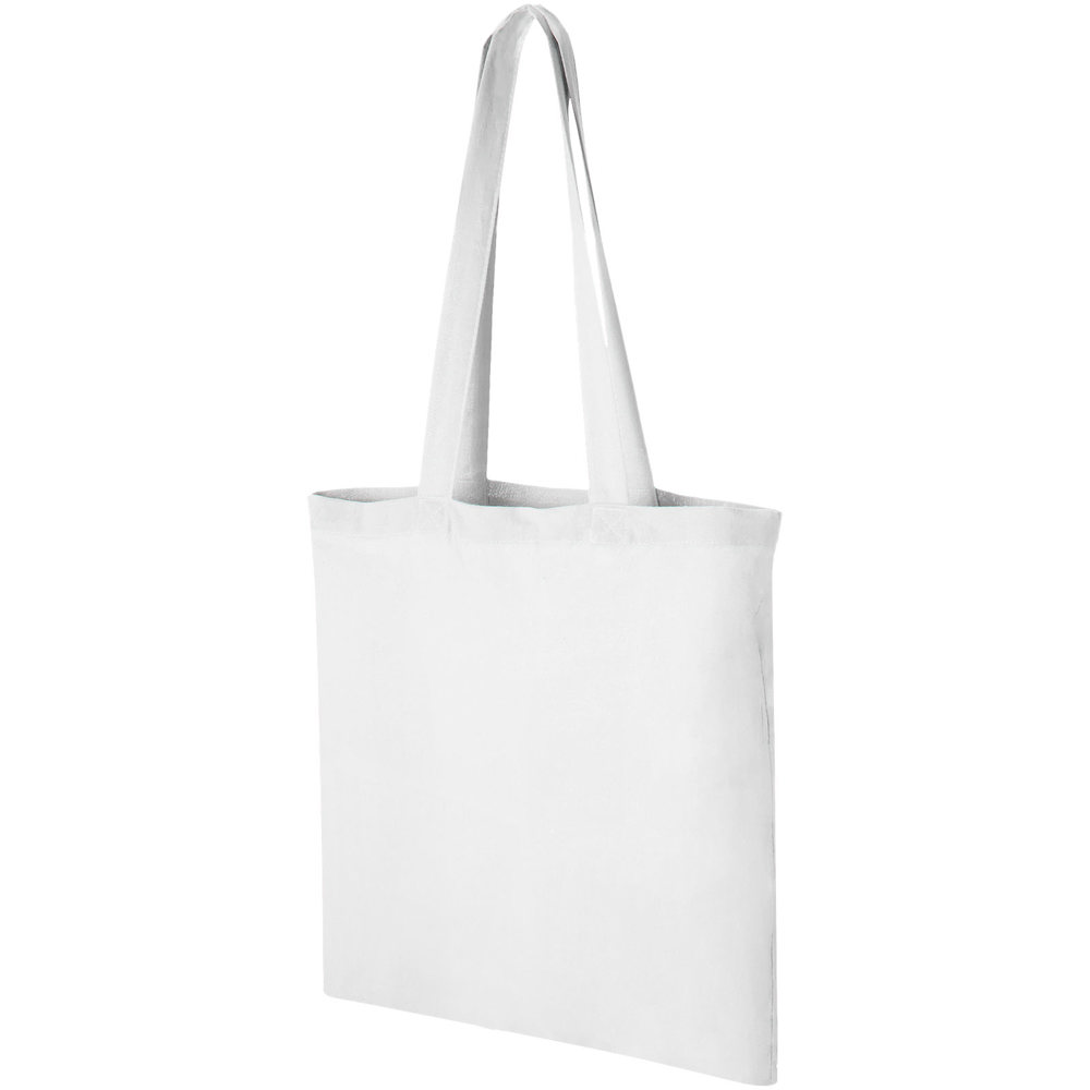 Carolina 100 g/m² katoenen draagtas 7L - voor bedrijven en relatiegeschenken - Wit