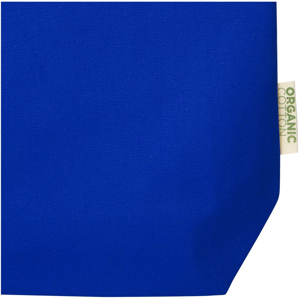 Odisha 180 g/m² OCS biologisch katoenen draagtas met brede bodem 11L