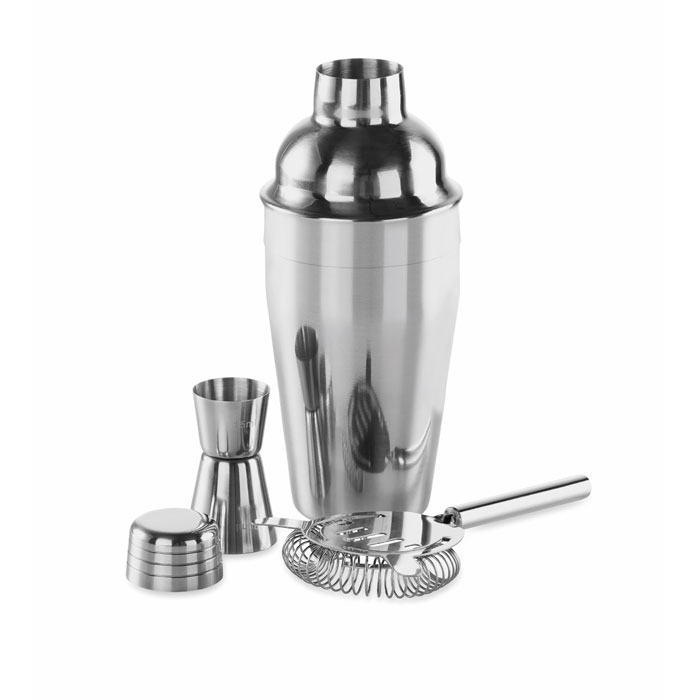 FIZZ - Chroomkleurige cocktailset