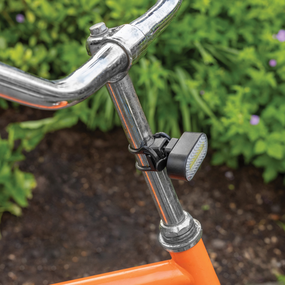 Lumino RCS rplastic USB-oplaadbare fietslamp set