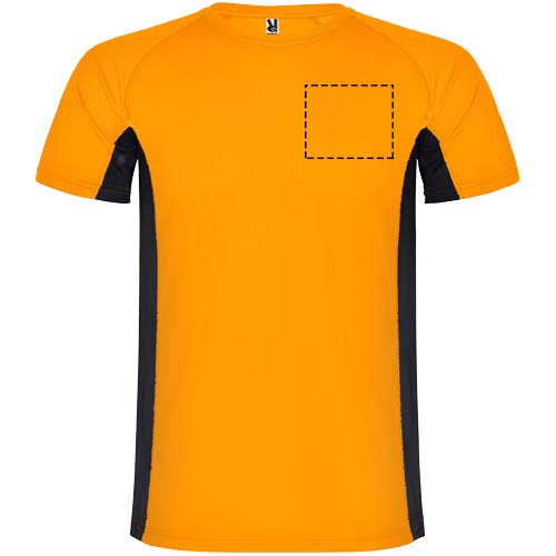 Shanghai 140 g/m² sportshirt met korte mouwen voor heren