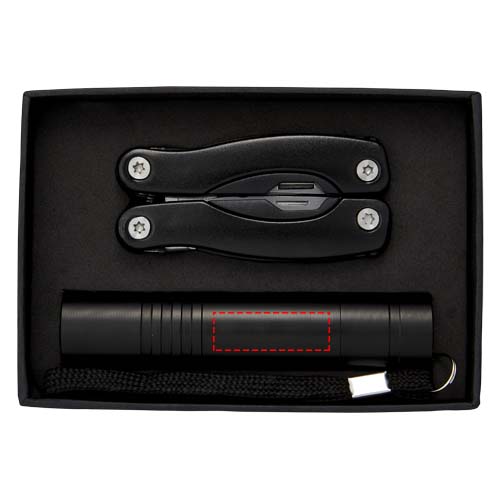 Scout multifunctioneel mes en LED zaklamp set