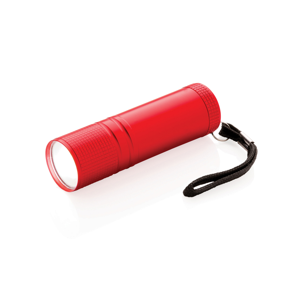 COB zaklamp - bedrukt of onbedrukt verkrijgbaar - rood (± PMS 185)