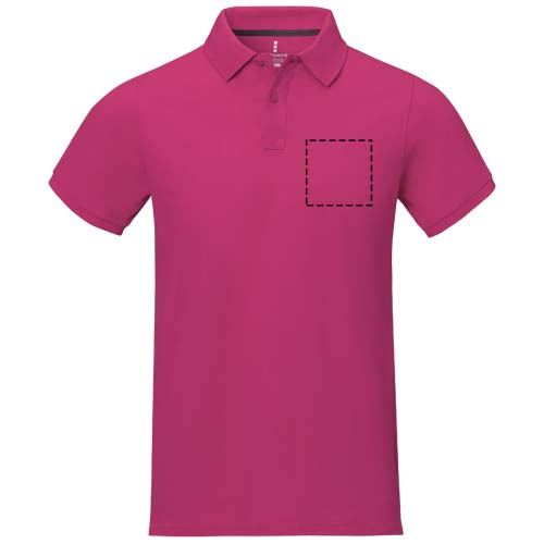 Calgary 200 g/m² herenpolo met korte mouwen