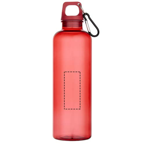 Oregon 750 ml waterfles van RCS-gecertificeerd gerecycled plastic met karabijnhaak