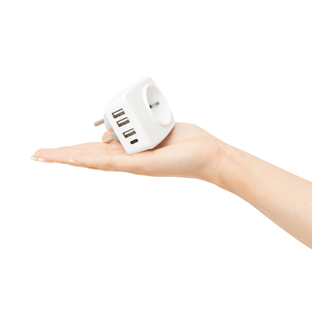 ENDLESS POWER PRO - USB-adapterstekker voeding - voor bedrijven en relatiegeschenken