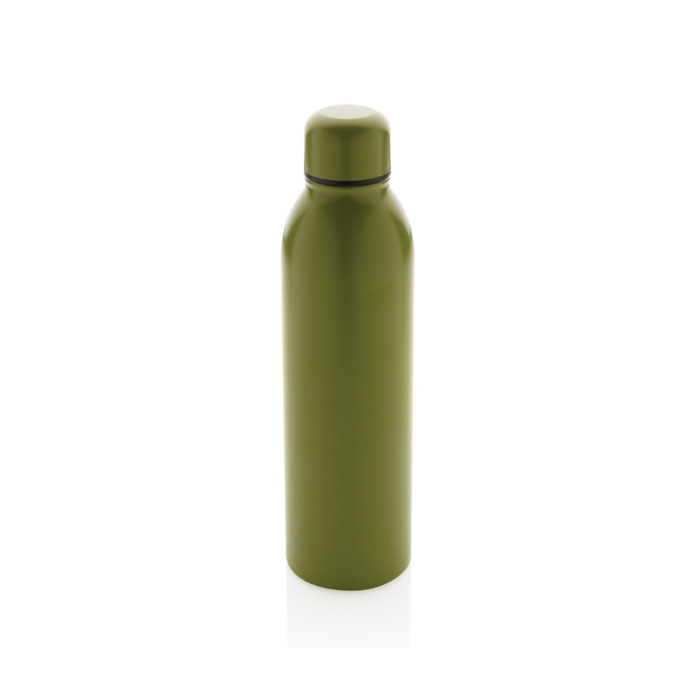 RCS gerecycled roestvrijstalen vacuümfles 500ML - kopen of bedrukken - groen (± PMS 5757C)
