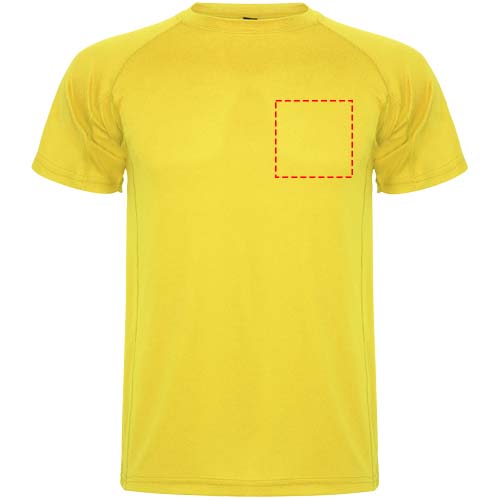 Montecarlo 150 g/m² sportshirt met korte mouwen voor heren