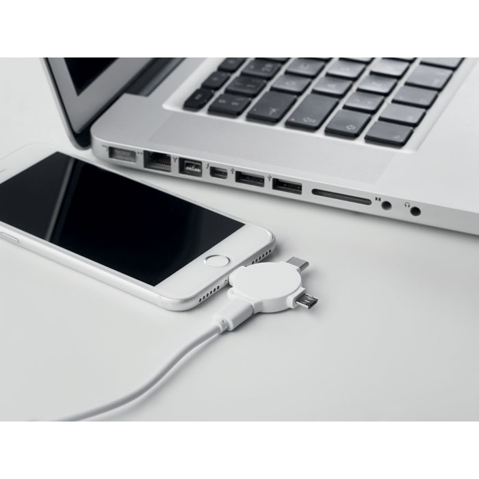 LIGO CABLE - 3 in 1 oplader - voor bedrijven en relatiegeschenken
