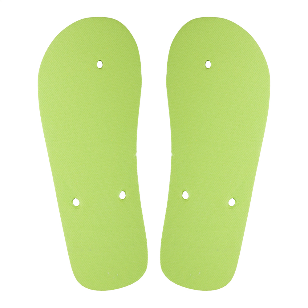 CreaPlaya - custom made strand slippers - kopen of bedrukken - 36-38-groen (A)