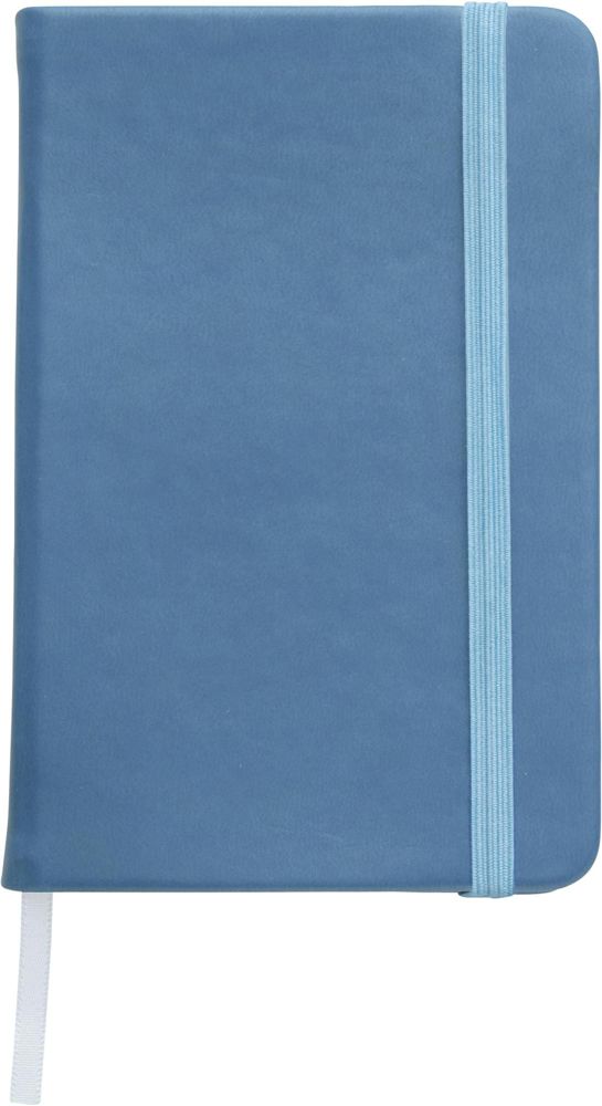 PU notitieboek Eva - voor bedrijven en relatiegeschenken - Lichtblauw