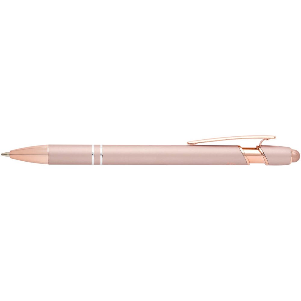 Nanna balpen met roségouden afwerking (zwarte inkt)