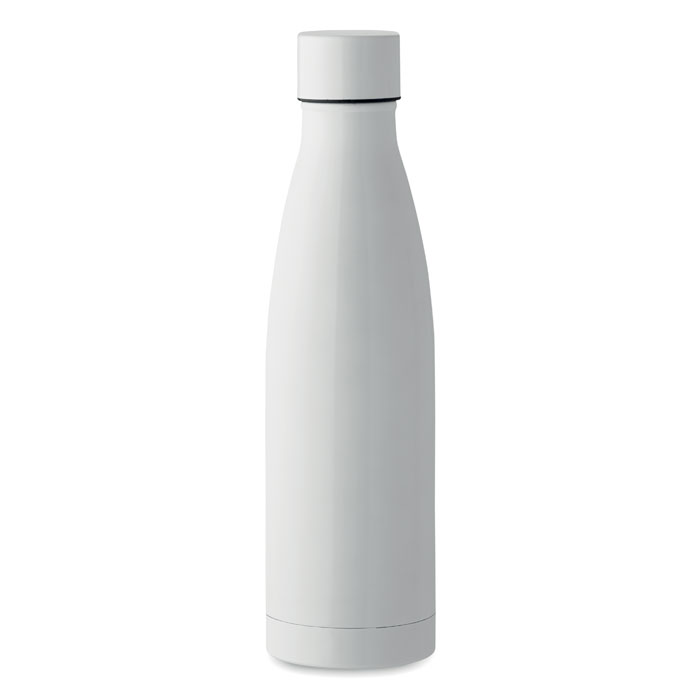 BELO BOTTLE - Dubbelwandige drinkfles 500 ml - voor bedrijven en relatiegeschenken - wit