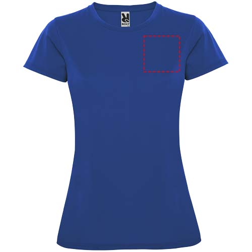 Montecarlo 150 g/m² sportshirt met korte mouwen voor dames