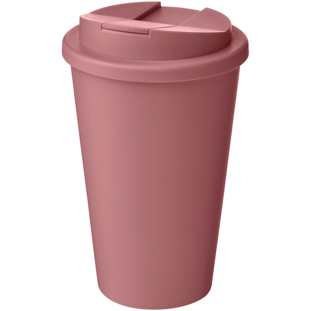 Americano® Renew geïsoleerde 350 ml beker met knoeibestendig deksel - met logo of onbedrukt bestellen - roze