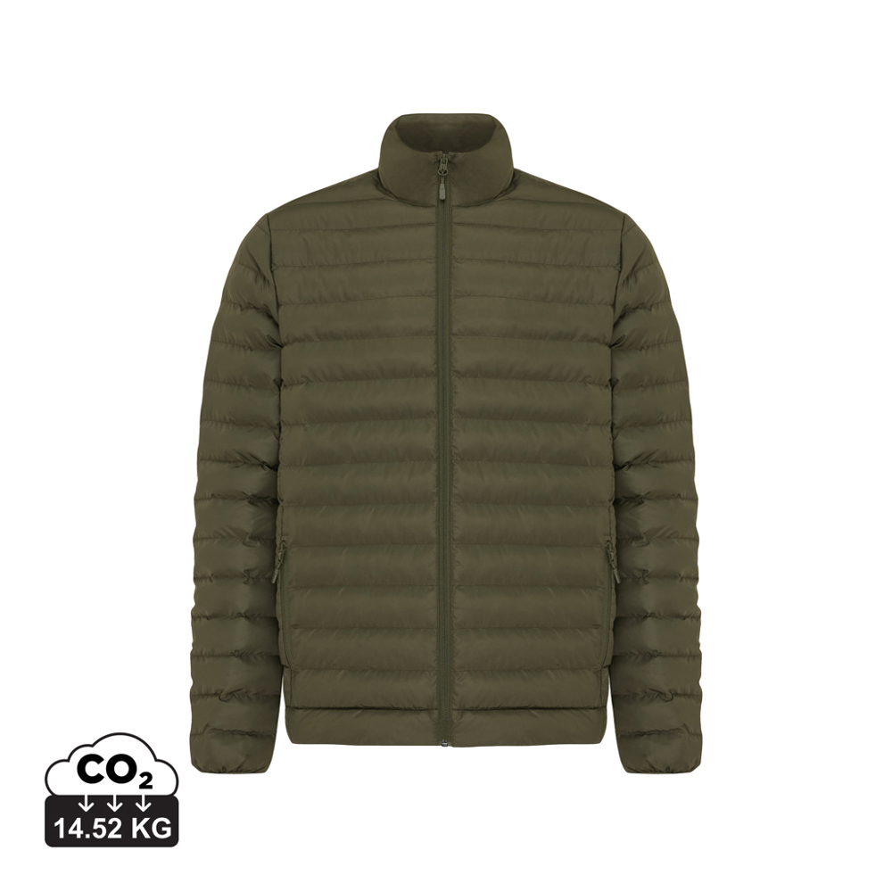 IQONIQ Maiko heren gerecycled polyester jas met voering
