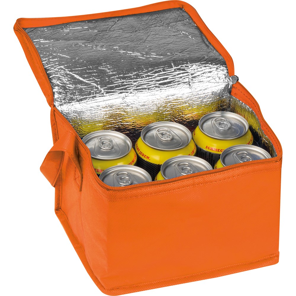 Koeltas non-woven - voor bedrijven en relatiegeschenken - Oranje