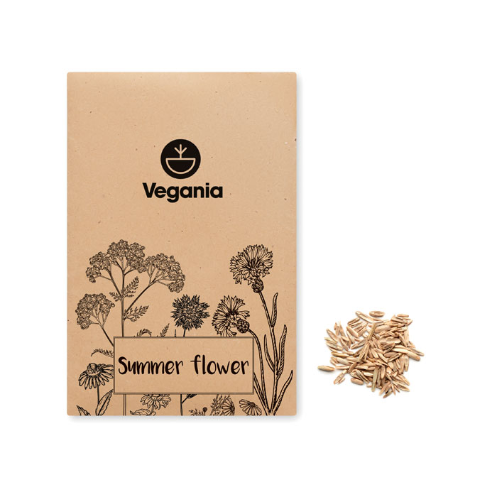 SEEDLOPE - Bloemenzaadjes in envelop - bedrukt of onbedrukt verkrijgbaar
