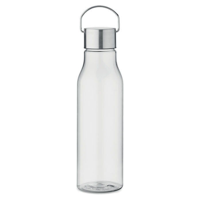 VERNAL - RPET fles met PP dop 600 ml - met logo of onbedrukt bestellen - transparant