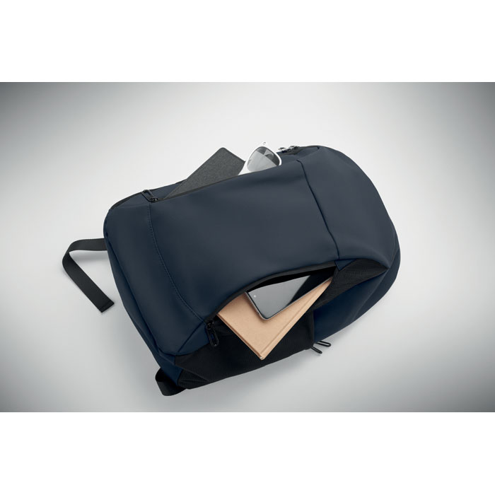 KOROVIN - 15" zachte PU laptop rugzak
