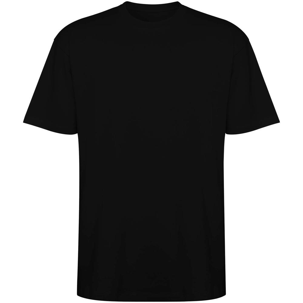 Bull oversized unisex T-shirt met korte mouwen - voor bedrijven en relatiegeschenken - Zwart