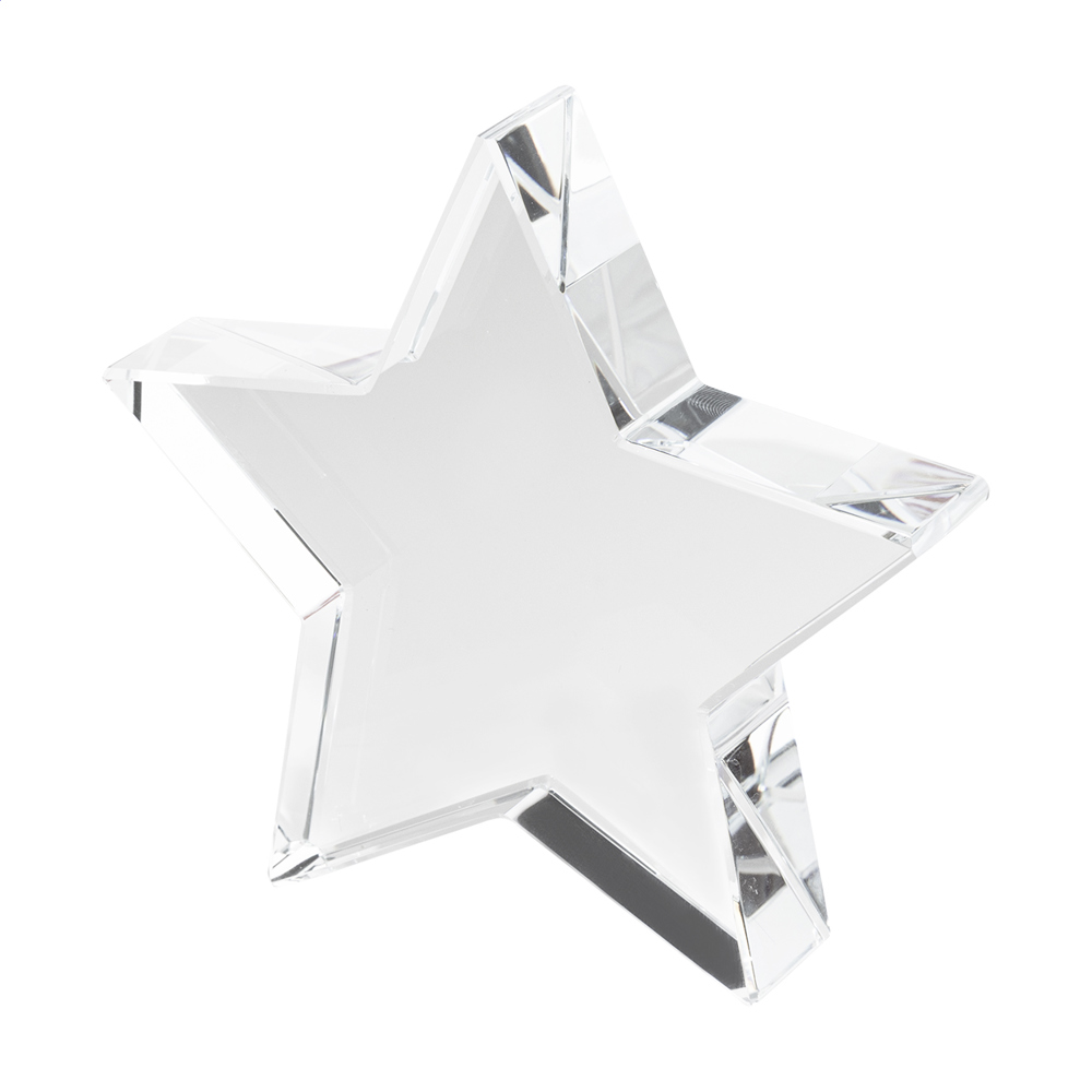Crystar - trofee ster - voor bedrijven en relatiegeschenken
