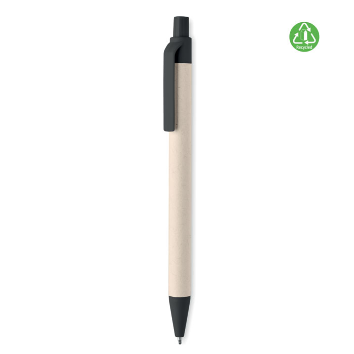 MITO PEN - Gerecycled papier/ PLA balpen - voor bedrijven en relatiegeschenken
