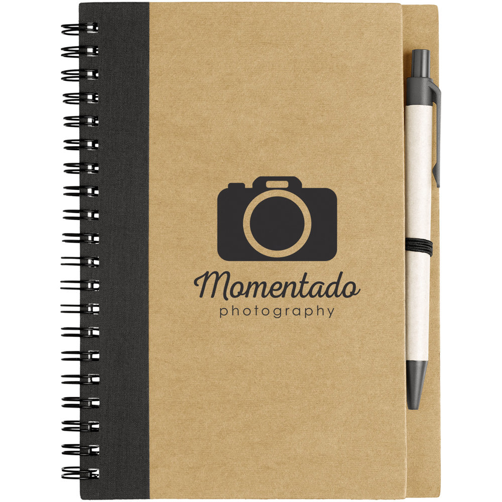 Priestly gerecycled notitieboek met pen