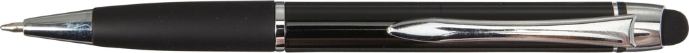 Aluminium balpen Pascaline - kopen of bedrukken - Zwart