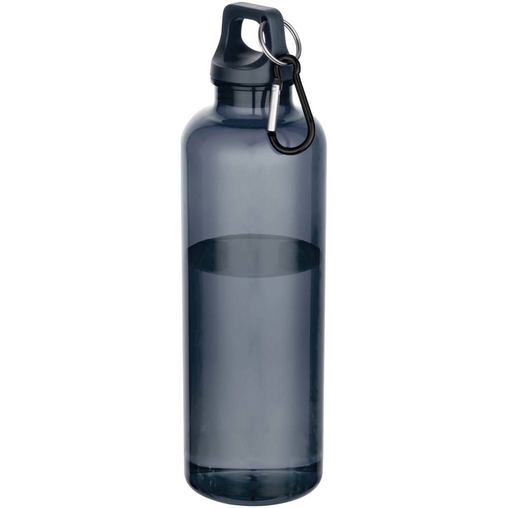 Oregon 750 ml waterfles van RCS-gecertificeerd gerecycled plastic met karabijnhaak - voor bedrijven en - Hale blauw