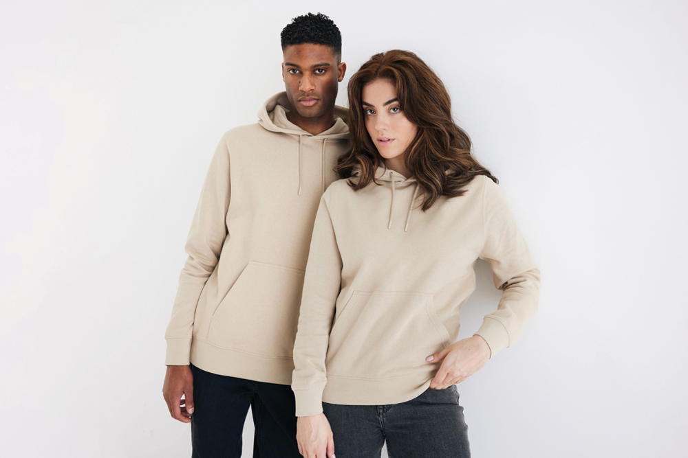 IQONIQ Rila lichtgewicht gerecycled katoen hoodie