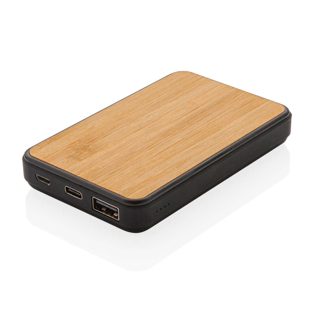 RCS gerecycled plastic 5.000 mAh Powerbank - bedrukt of onbedrukt verkrijgbaar