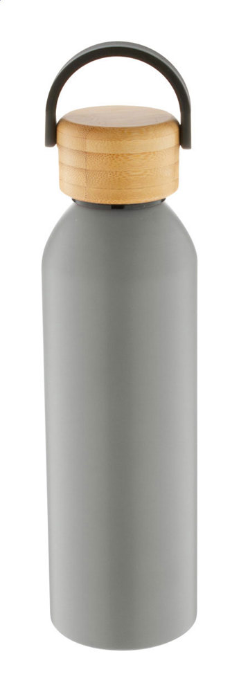 Zoboo - aluminium fles - kopen of bedrukken - grijs