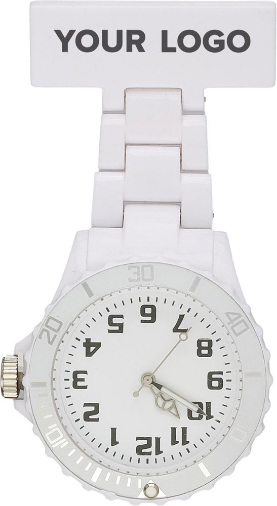 ABS verpleegsterhorloge Simone - kopen of bedrukken - Wit