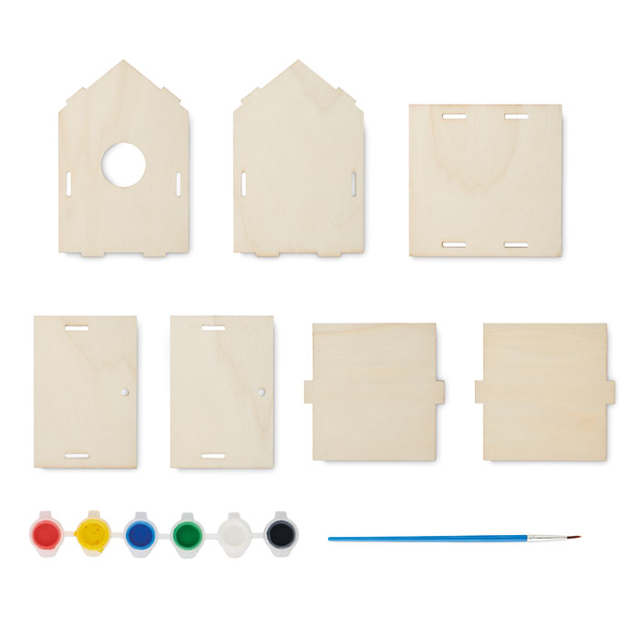 PAINTHOUSE - DIY houten vogelhuisje